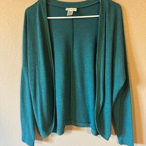 Belle Du Jour Turquoise Cardigan Sweater